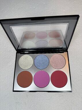 Sephora Holographic Face & Cheek Palette, 6 shades